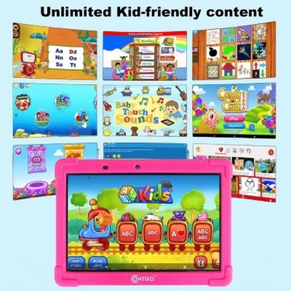 Contixo 10" Kids' Learning Tablet Bundle - Picture 2 of 9